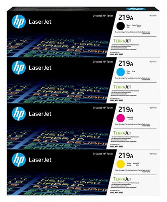 Cartouches Toner 219A/219X Compatible HP Color LaserJet Pro MFP 3302 – Pack 4 Couleurs (noir, Cyan, Jaune, Magenta) - 11