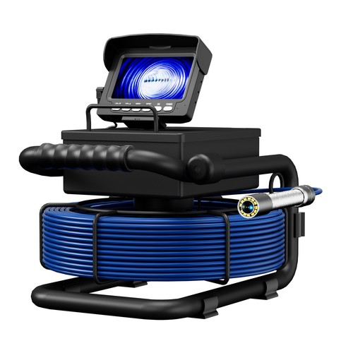 Endoscopio para cámara de inspección de tuberías de alcantarillado de drenaje DVR IP68 4,3" con tarjeta TF de 16 GB - Imagen 13 de 18