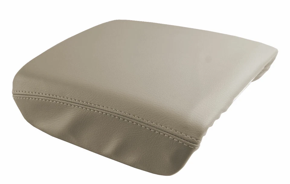 Tapa de consola de cuero para Honda Ridgeline 2006-2014 beige Foto 2 de 4