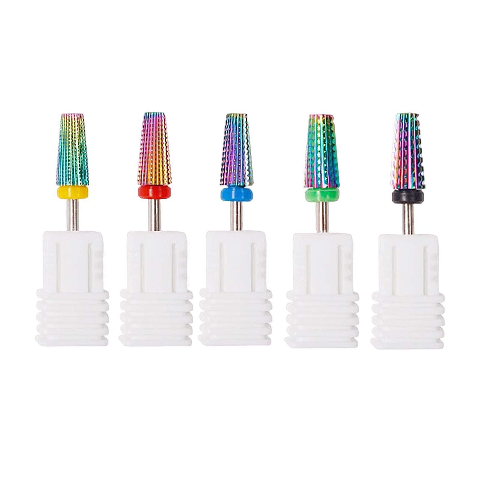 Professional Nail Drill Bits Acrylic Nail File Home Salon Use | eBay