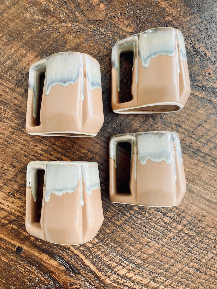 Rodolfo Padilla Vintage Stacking Mugs Signed!