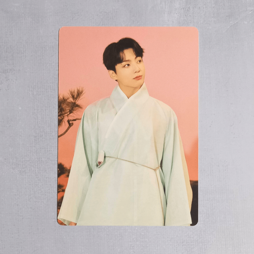 BTS Dalmajung 2021 Chuseok Special Commemorative Photo Card - Jungkook JK - Picture 15 of 30