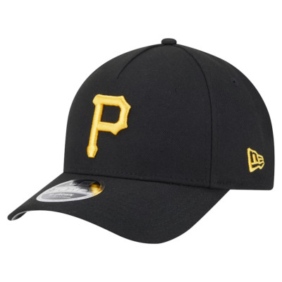 Pittsburgh Pirates Classic Black New Era 9forty Hat Mens Adult Adjustable Strap
