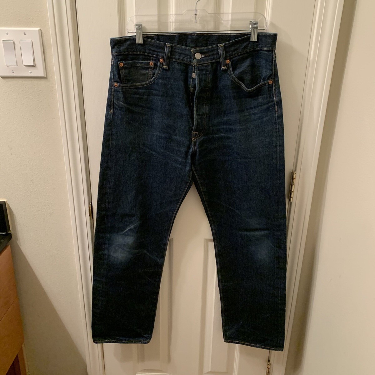 Levi Strauss & Co. CA00342 Original Fit 501 Denim Jean Pants Men's