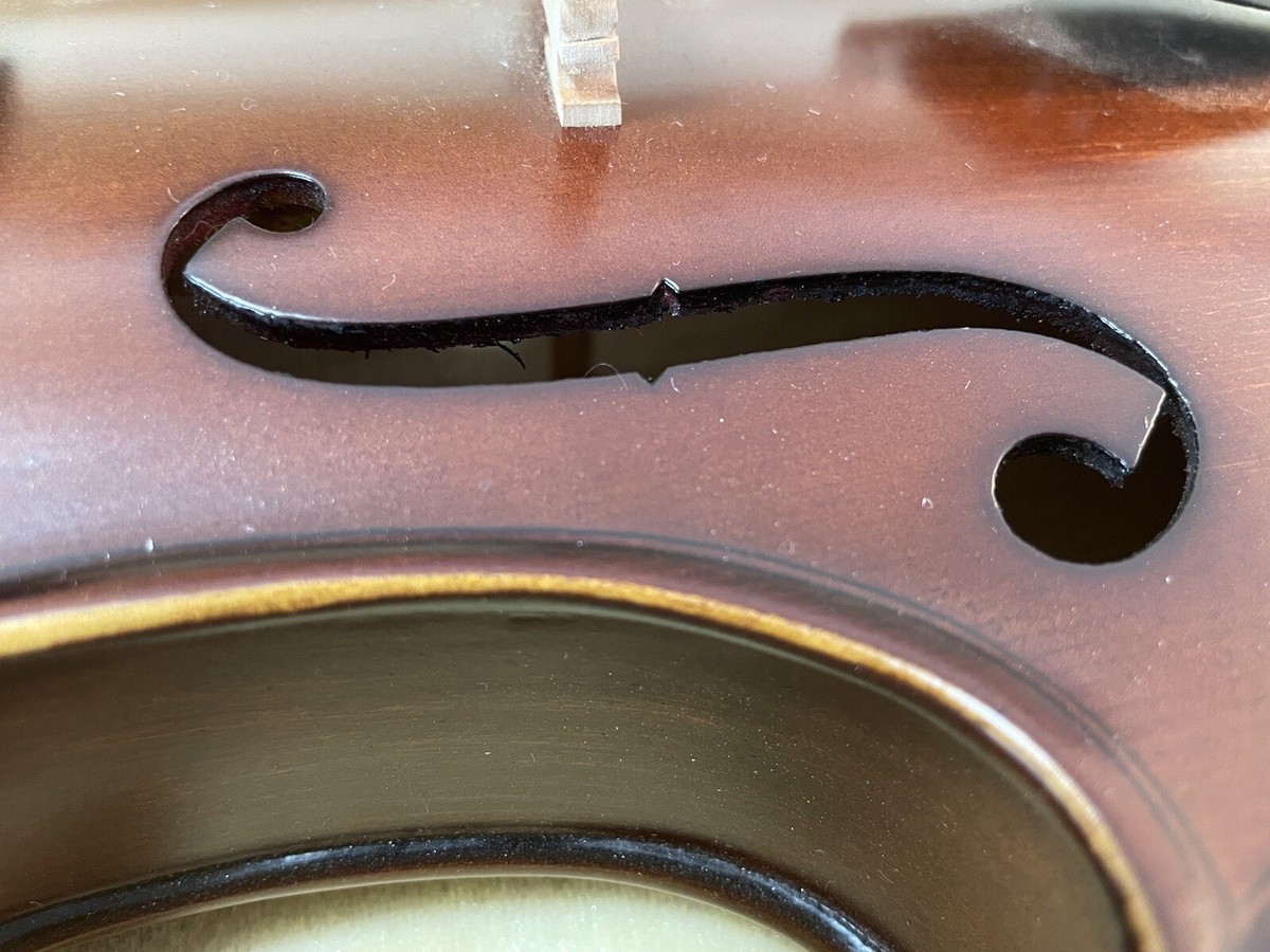 4/4 Albert Weber Young Chang Hand Carved Violin # AWV501 4/4 w