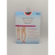 Assets by Spanx Red Hot Label Super Control High Waist Panty BLACK Size 6 NWT