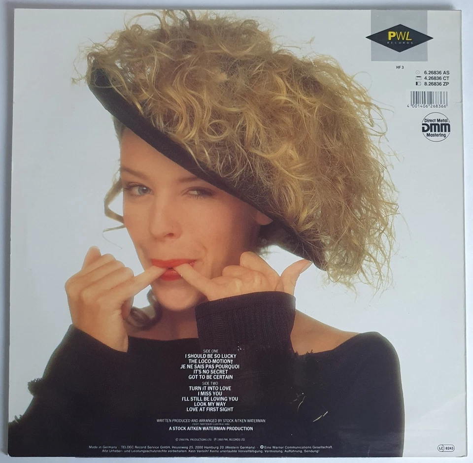 Kylie Minogue – Kylie (Vinyl, 1988), OIS, neuwertiger Zustand (NM) - Bild 2 von 4