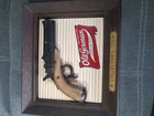 Vintage Old German Lager Beer Gun Series Bar Sign Repeating Gravity Fed Needle