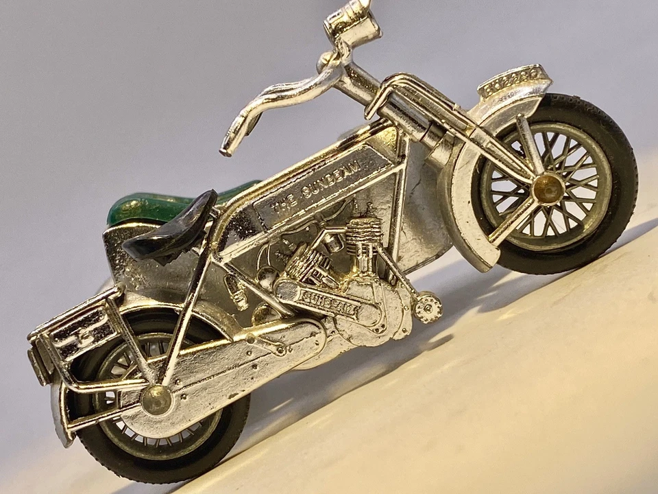Мотоцикл и коляска Matchbox🔥Lesney 1914 Sunbeam - как новые🔥1962 - Изображение 3 из 4