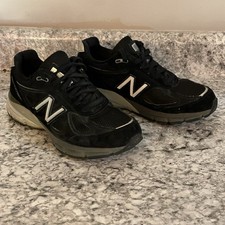 New Balance 990v4 Made in USA W990BK4 Size Women 7.5 Black