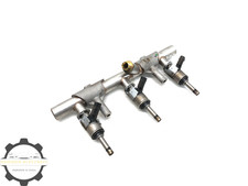 2017-2019 AUDI Q7 3.0L V6 RIGHT PASSENGER FRONT FUEL RAIL LINE W/INJECTORS OEM