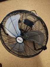 DAWOO Industrial 3-Speed Floor Fan for Warehouse and Workshop