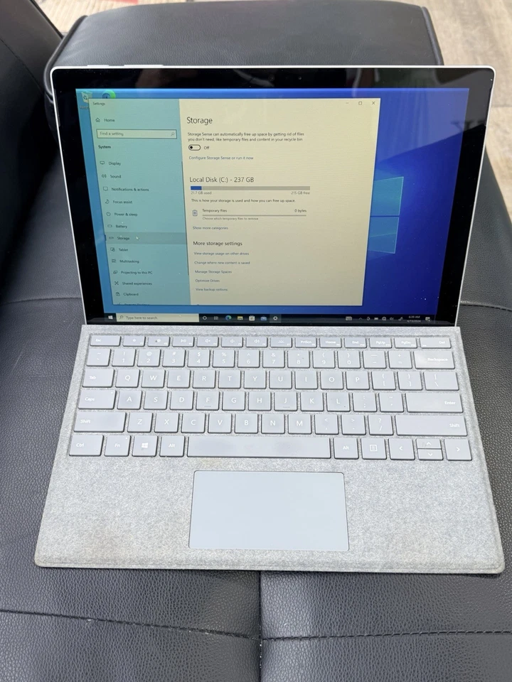 Tablet portátil Microsoft Surface / I5 7ª generación / 8 GB de RAM / 256 GB SSD / Win 10 Pro Foto 4 de 4