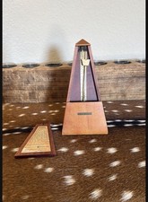 Seth Thomas Metronome De Maelzel Mechanical Wood Vintage for Piano Violin