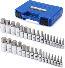 33pcs 143812 Drive Master Hex Bit Socket Set Sae And Metric Allen Bits 33pcs 143812 Drive Master Hex Bit Socket Set Sae And Metric Allen Bits