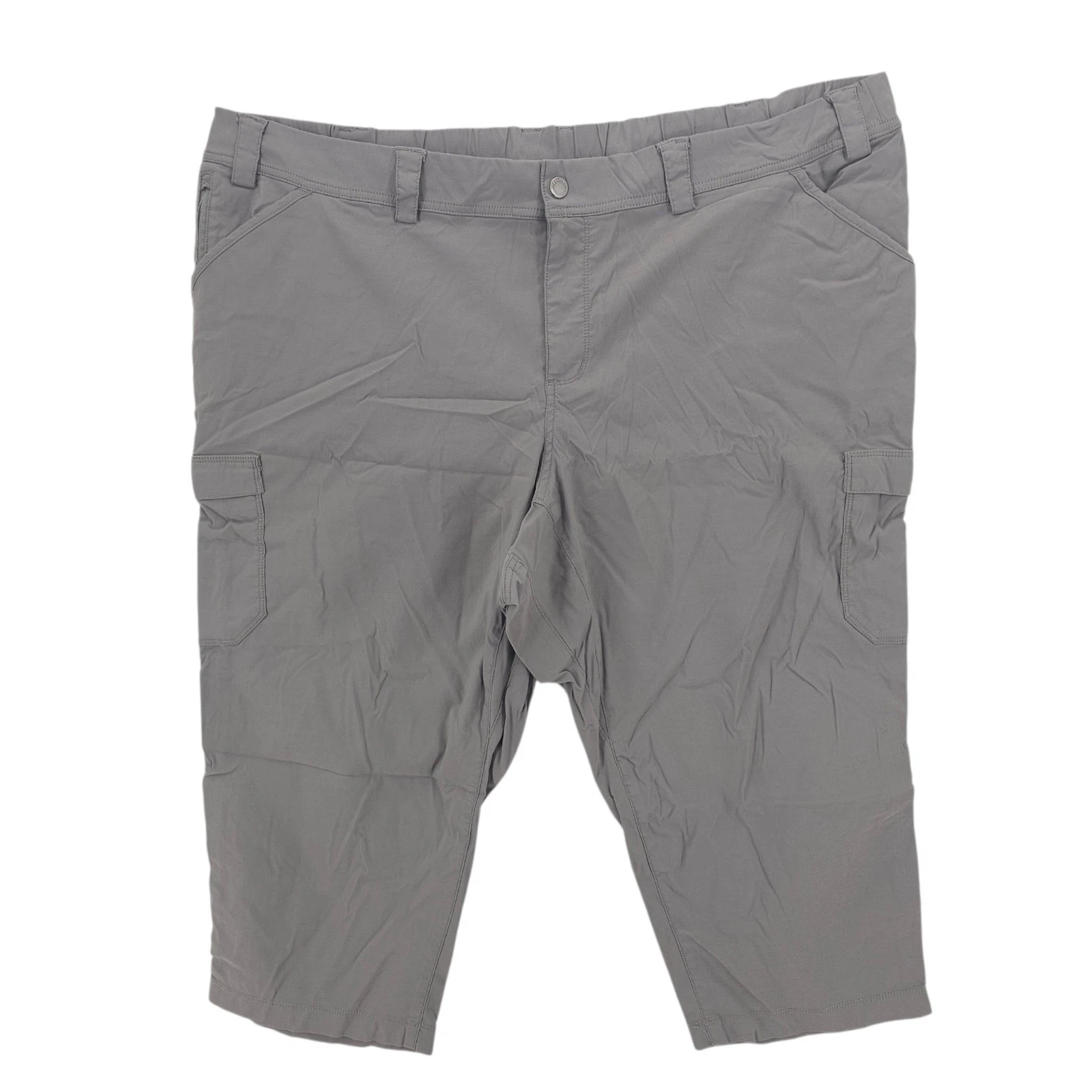 DULUTH Women's Dry on the Fly Capri Pants Gray Stretch EUC Size 26W
Opens in a new window or tab