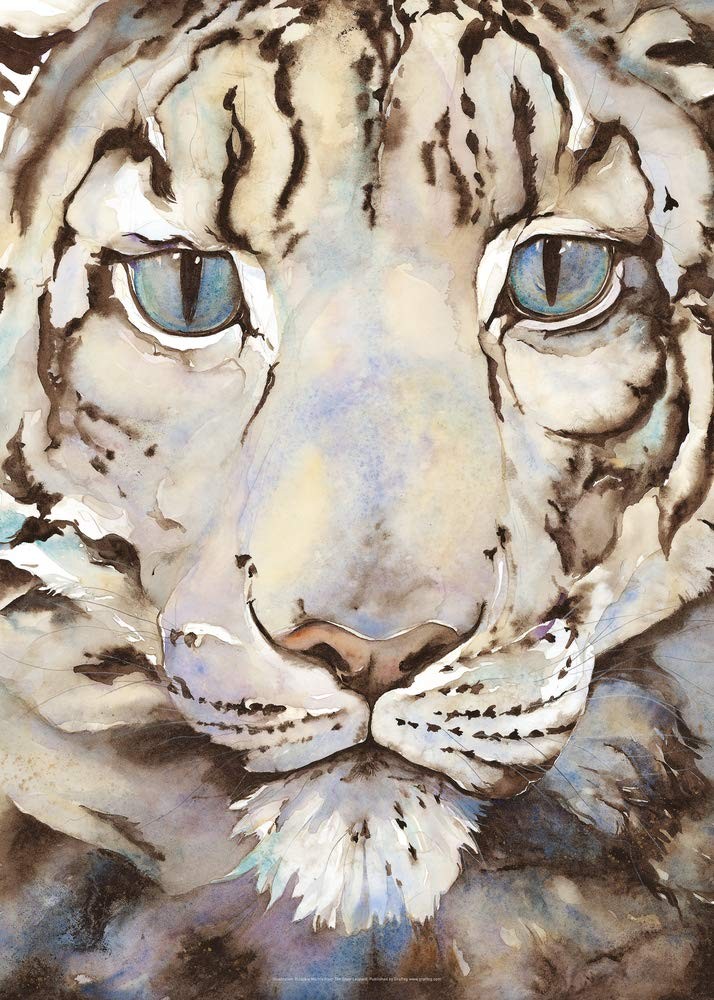 Jackie Morris Snow Leopard Poster. Morris 9781912213580 Fast Free Shipping**