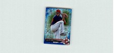 Juan Hillman 2017 Bowman Mini Blue Shimmer Chrome Refractor #BCP145 11/150