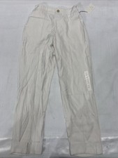 A New Day - Womens Cream High Rise Pants - Size 4