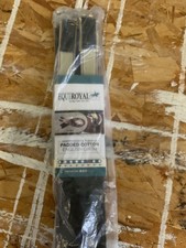 EQUIROYAL Padded Cotton English Girth Lightweight Durable Black New