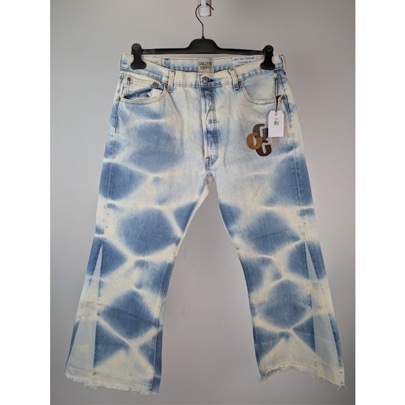 Gallery Dept. Vintage Levi's Sunfaded G Patch Flare Jeans Blue BNWT 36 x 29 image 2