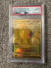PSA 8 MINT Pokemon Mega Charizard X ex Gold 130/094 Phantasmal Flames (English)