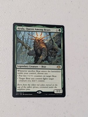 Ayula, Queen Among Bears Modern Horizons  Magic the Gathering MTG Card Rare #155