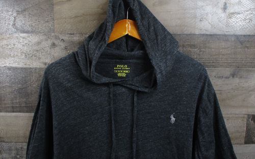 Polo Ralph Lauren Hoodie Shirt Mens XL Pullover Long Sleeve Lightweight Classic