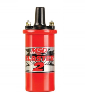 MSD Ignition Blaster 2 Performance Zündspule ohne Vorschaltgerät Widerstand (rot)