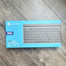 JLab Epic Mini Wireless Bluetooth Keyboard Multi-Device Portable Built-In Batte  