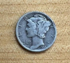 1938 D Mercury Silver Dime VF