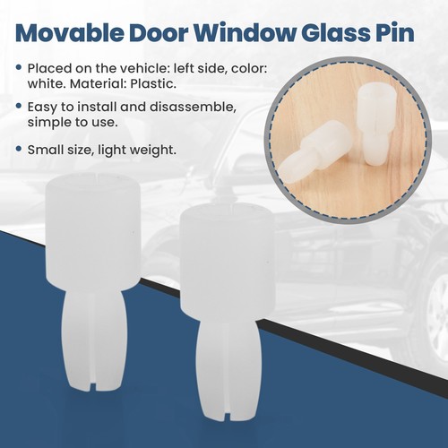 4 Piezas Puerta Móvil Cristal Pin para B5 B7 5 Mk6 4 Mk5 Super8630 - Imagen 6 de 7