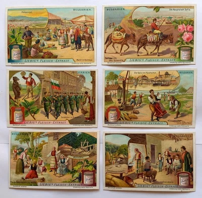 komplette Liebig Serie A 797 / S 985 "Bulgarien" - 1911 - Bild 1 von 2