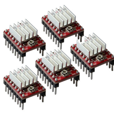 5Pcs für Allegro A4988 3D Drucker Printer Schrittmotor Stepper Motor Driver AG