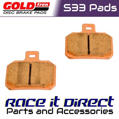 Brake Pads for HONDA CBR 1000 RR-R FIREBLADE NISSIN 2022 REAR Goldfren S33