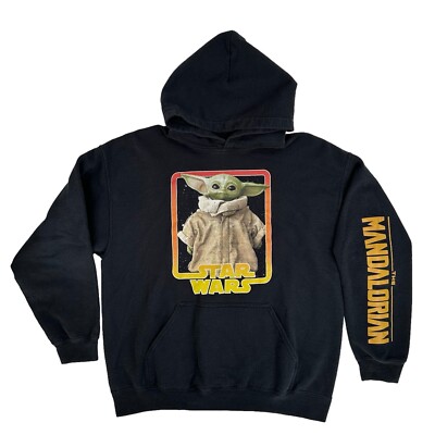 Star Wars Baby Yoda Grogu The Mandalorian Lucas Films Hoodie