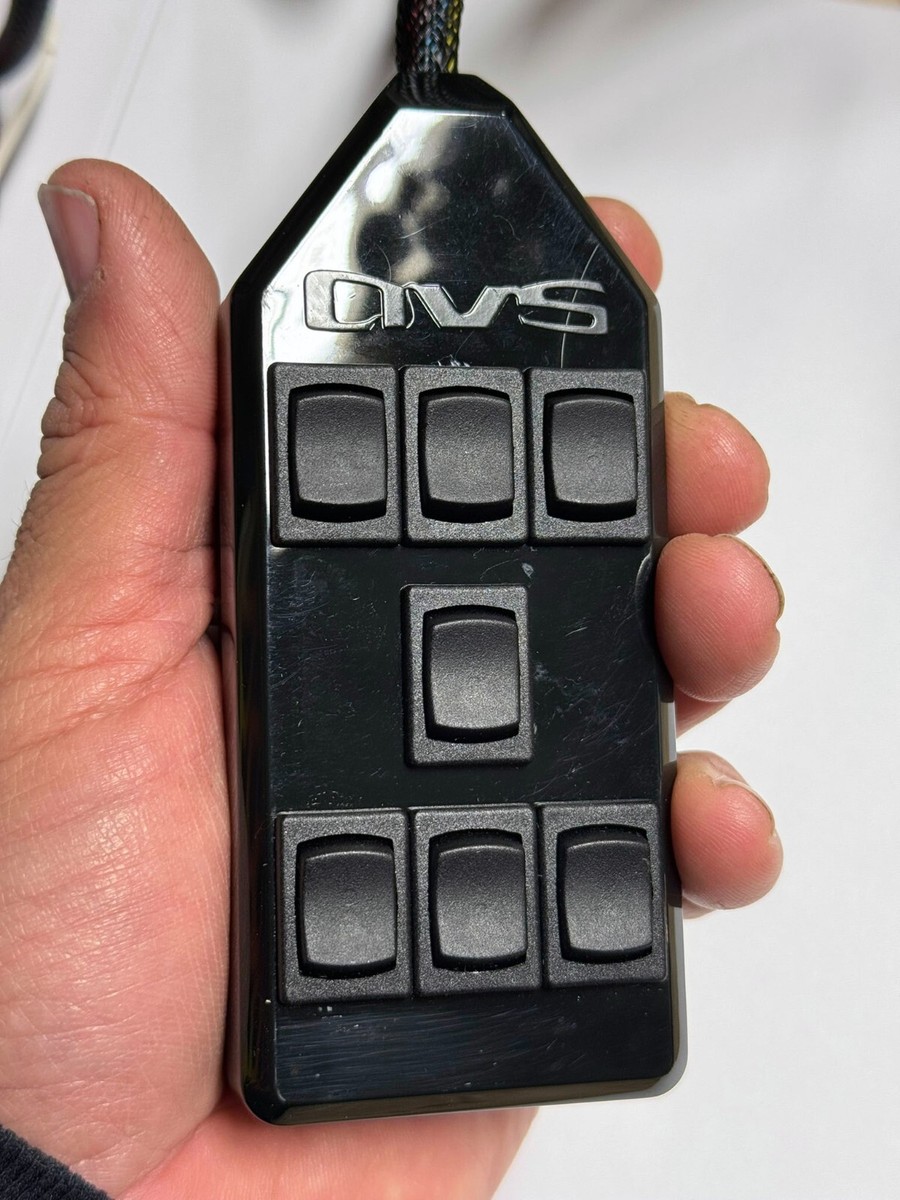 AVS 7 Switch Box - Black Air Ride Controller Switchbox prewired 4