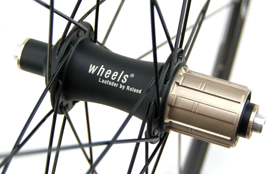 Rennrad Laufradsatz Mach1 Concept 28 Zoll Roland-Naben schwarz 8/9/10-fach 28L - Bild 3 von 4