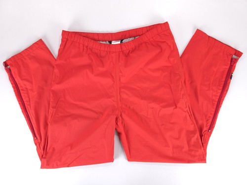 Helly Hansen Tech G420 Red Waterproof Active Rain Pants Mens Medium (34-36x31)