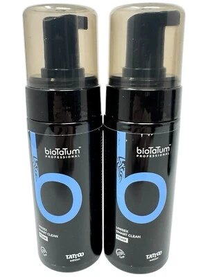 (53,23€/L)2x bioTaTUM TATTOO UNISEX Smart Clean Foam INKgrafiX® Pflege vegan