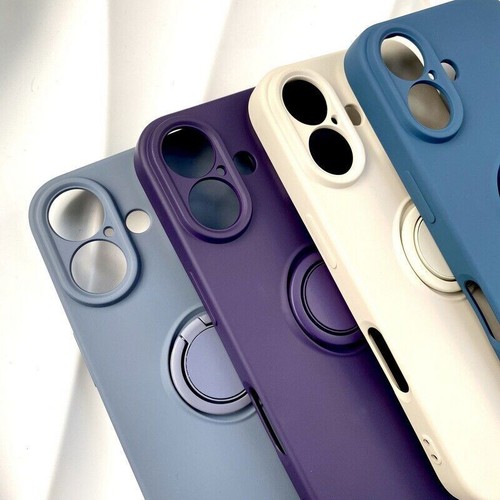 Shockproof Stand Ring Phone Case For iPhone 16 15 14 13 12 11 Pro Max XR XS 7 8 - Picture 7 of 31