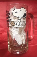1965 Peanuts Snoopy Woodstock Vintage Root Beer Mug!