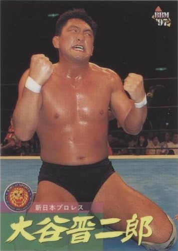 Shinjiro Otani BBM Pro Wrestling Card TCG Vintage Japanese #18 | eBay