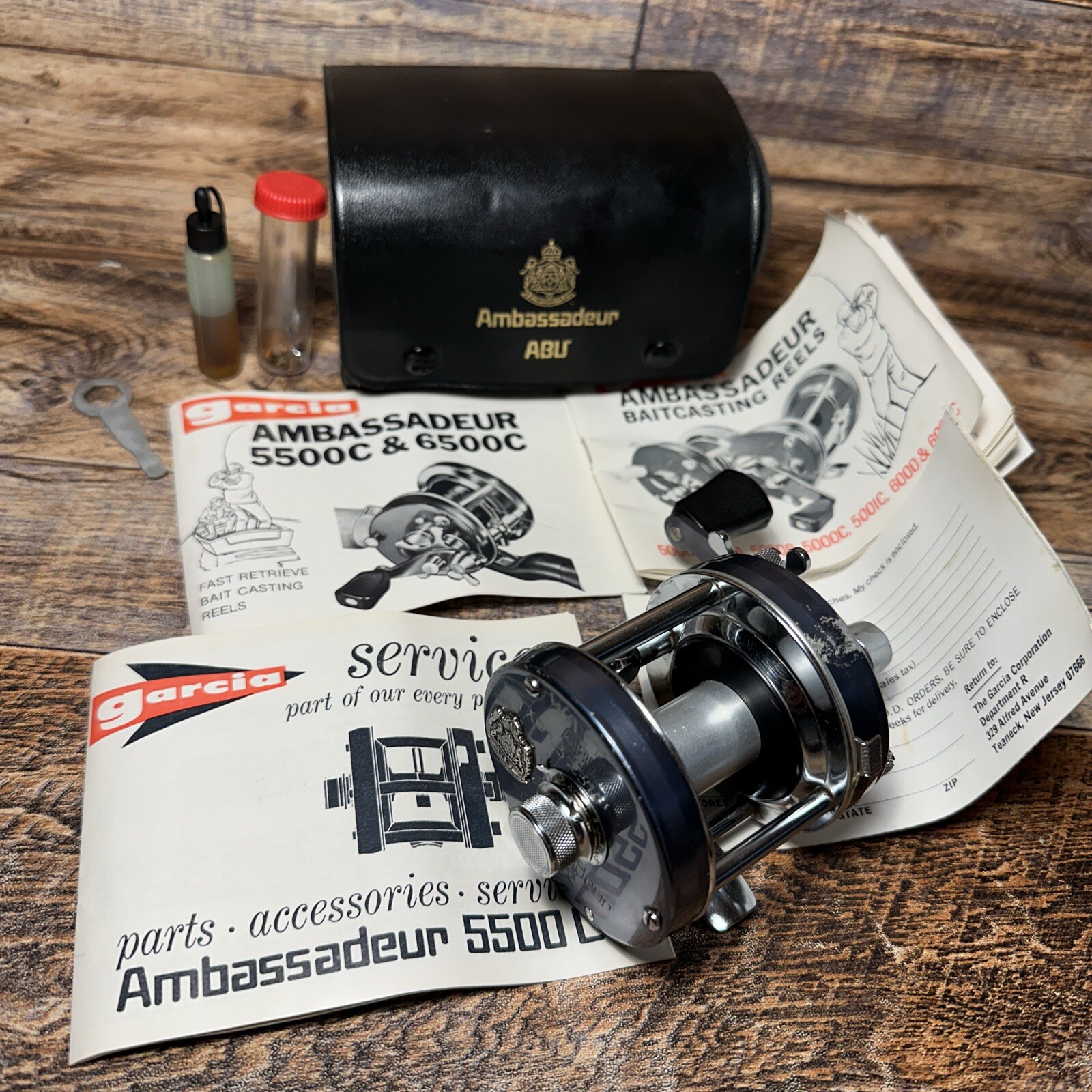 Moulinet d'appât Abu Garcia AMBASSADEUR 4500CB 974154 - eBay