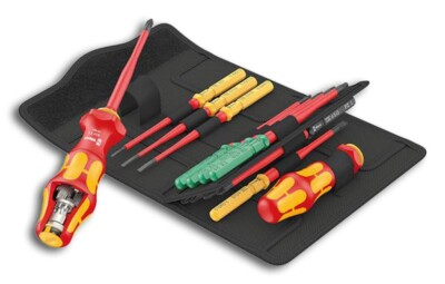 WERA Wechselklingen-Satz Kraftform Turbo VDE 16-teilig VDE Isoliert, Turbo Plane