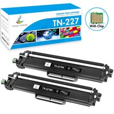 2 Black Toner Cartridge fits Brother TN227 MFC-L3710CW HL-L3210CW HL-L3270CDW