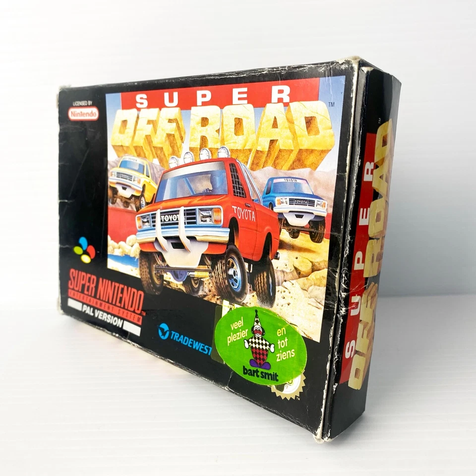 Super Off Road + Box, Insert, Manual CIB - SNES - Tested & Working - Image 3 of 4