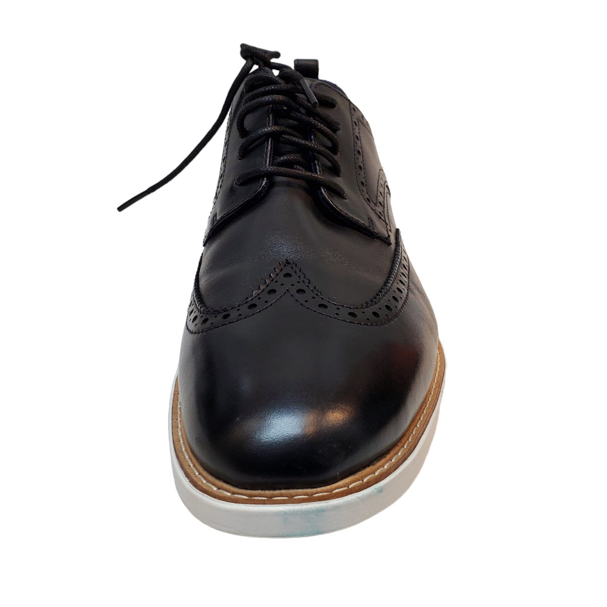 Cole Haan Mens Dress Shoes Grand Evolution Shortwing Wingtip  display picture 2