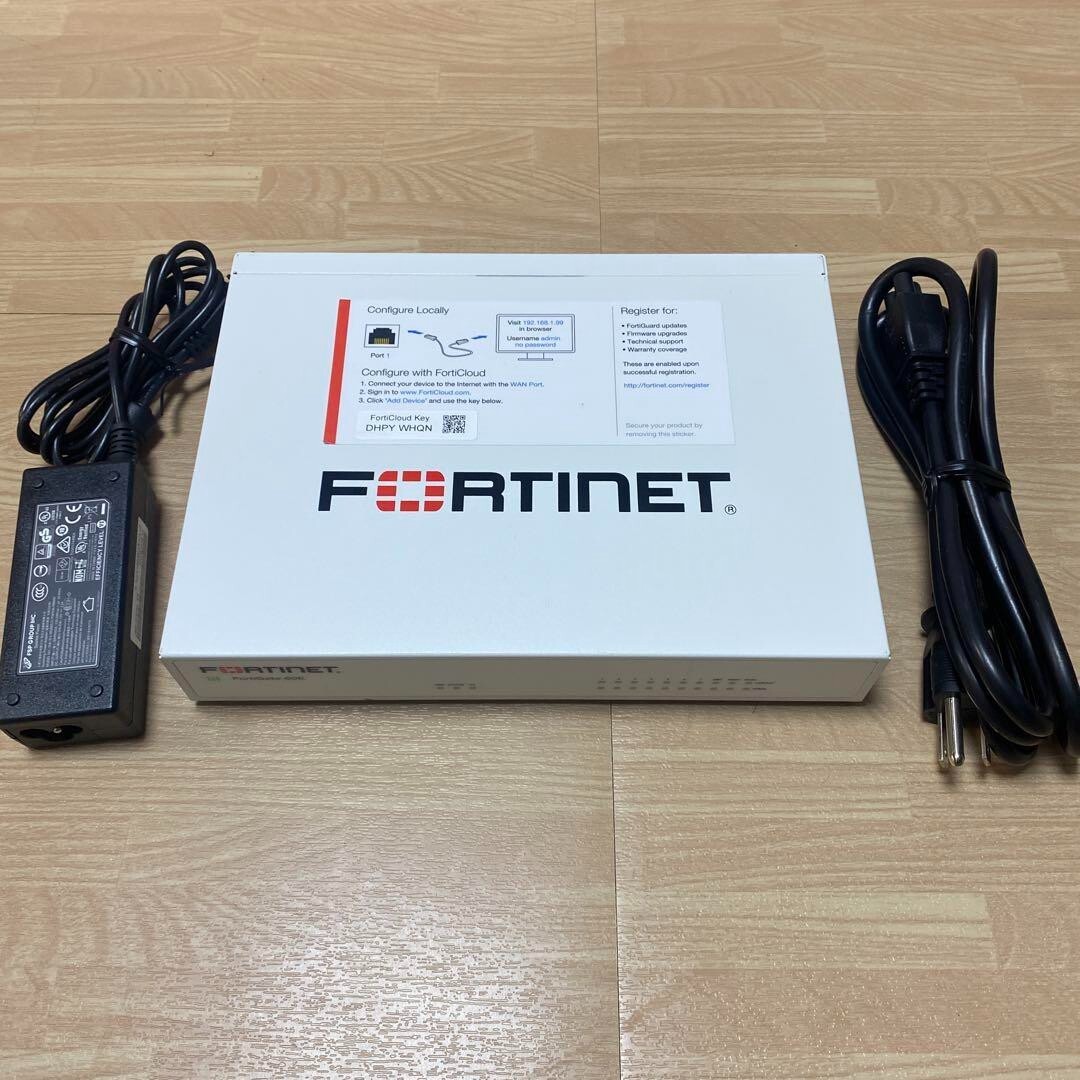 Fortinet FG-60F Fortigate-60F Network Security License Used