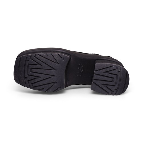 UGG NUEVAS HEIGHTS PLATAFORMA MINI BOTAS DE GAMUZA NEGRAS PARA MUJER TALLA US 8.5/UK 6.5 NUEVAS - Imagen 5 de 5